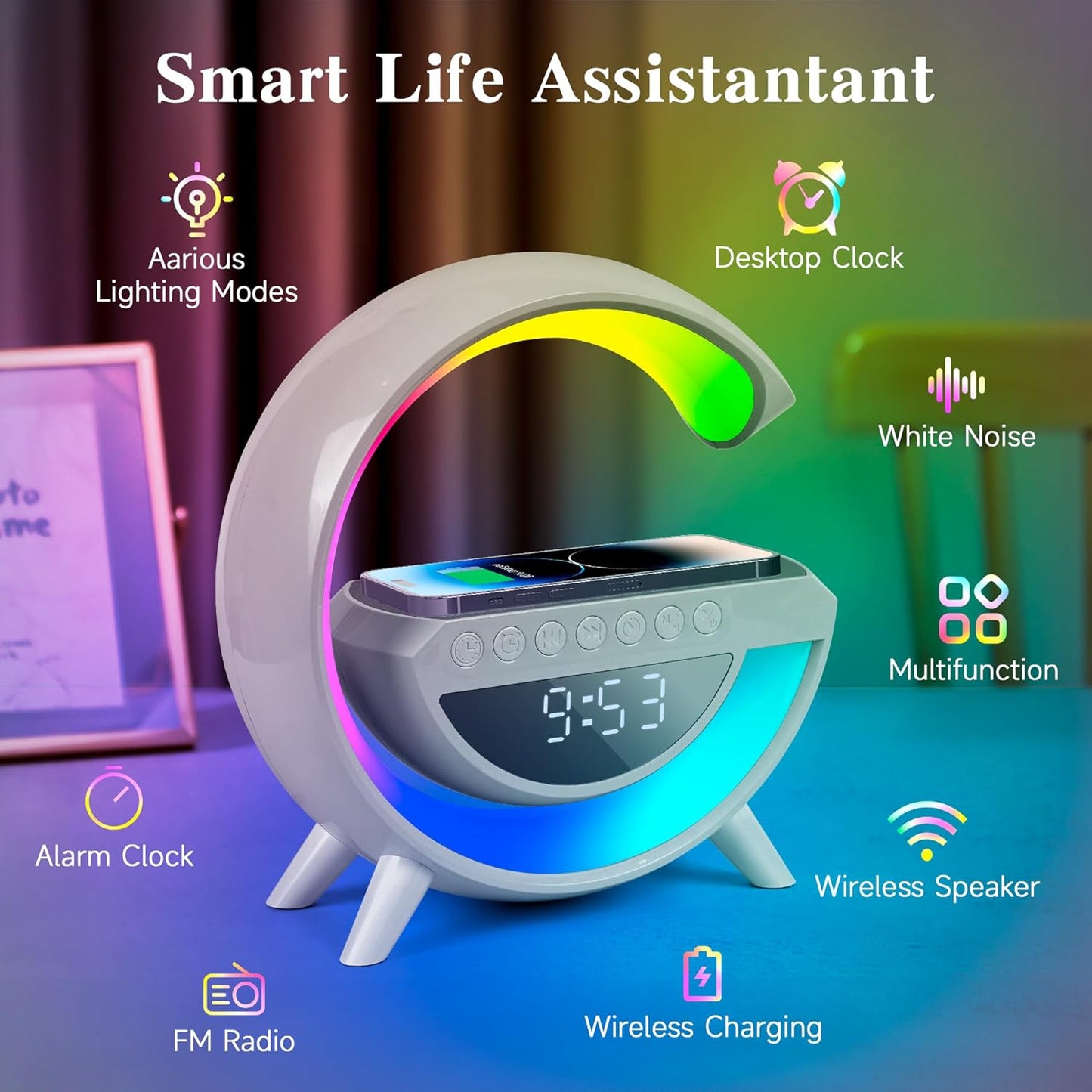 Galaxy Dock Lamp -Big G