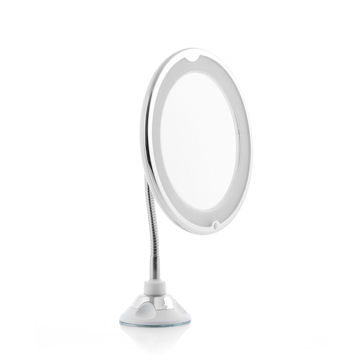 Specchio con Lente d'Ingrandimento LED con Braccio Flessibile e Ventosa Mizoom