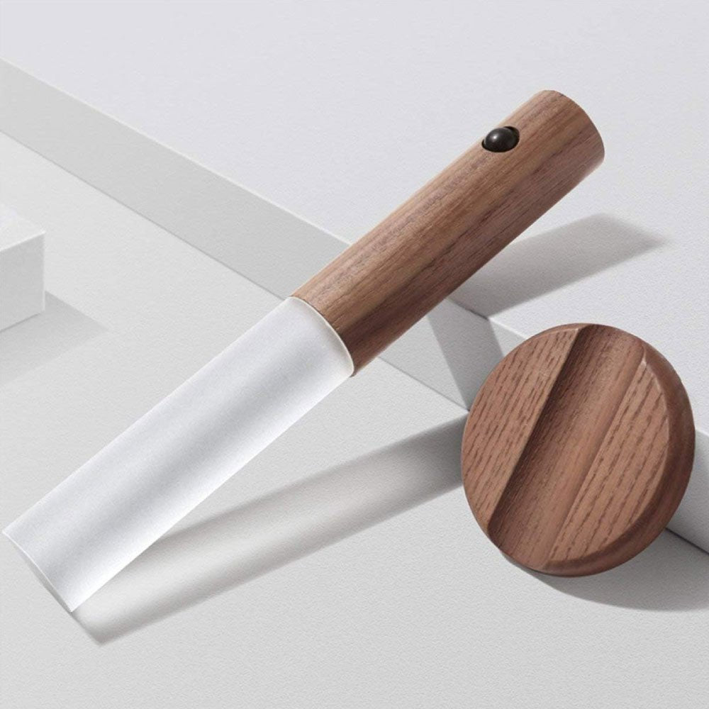 Candle Woodstick Lamp Luce LED Adesiva con Sensore di Movimento